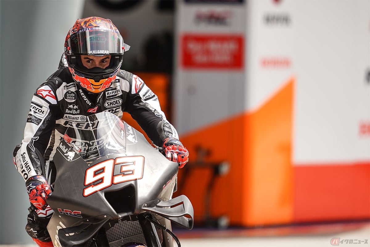 マルク・マルケス選手(ホンダ)