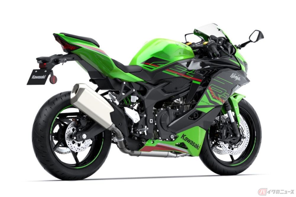 カワサキ「Ninja ZX-4RR」「Ninja ZX-4R」 399cc・4気筒エンジン搭載の