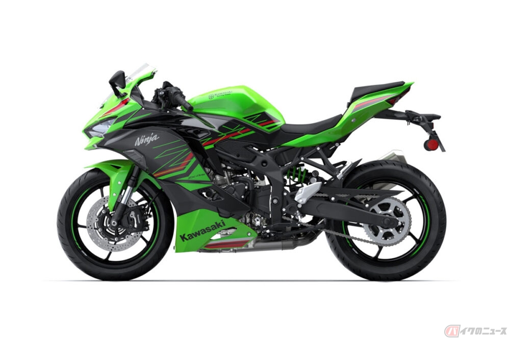 カワサキ「Ninja ZX-4RR」「Ninja ZX-4R」 399cc・4気筒エンジン搭載の