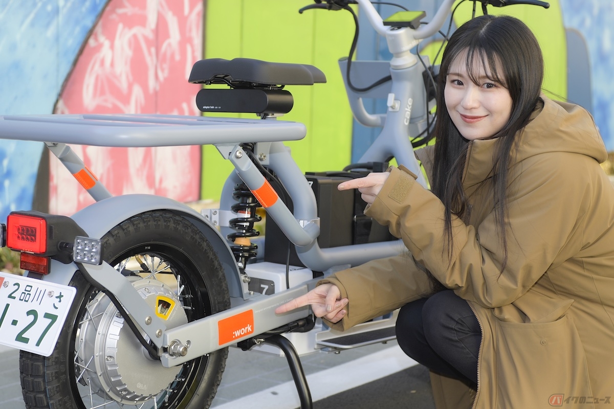 個人的にスポークホイールを採用しているのが嬉しいポイント