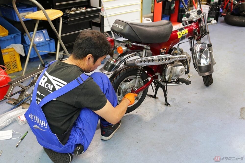 ダックス50 70 シフトペダル チェンジペダル 6ボルトダックス