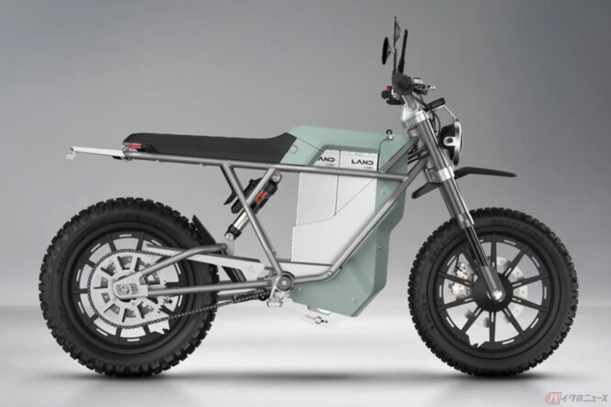 Land Energyの電動バイク「DISTRICT SCRAMBLER」