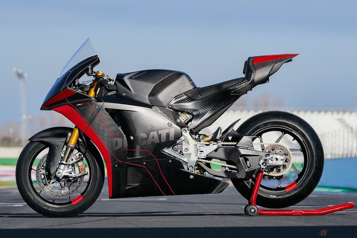 2023年から使用されるドゥカティ製MotoEマシン『V21L』