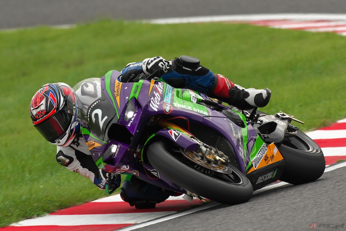 2022年の鈴鹿8時間耐久レースに参戦した大久保光選手