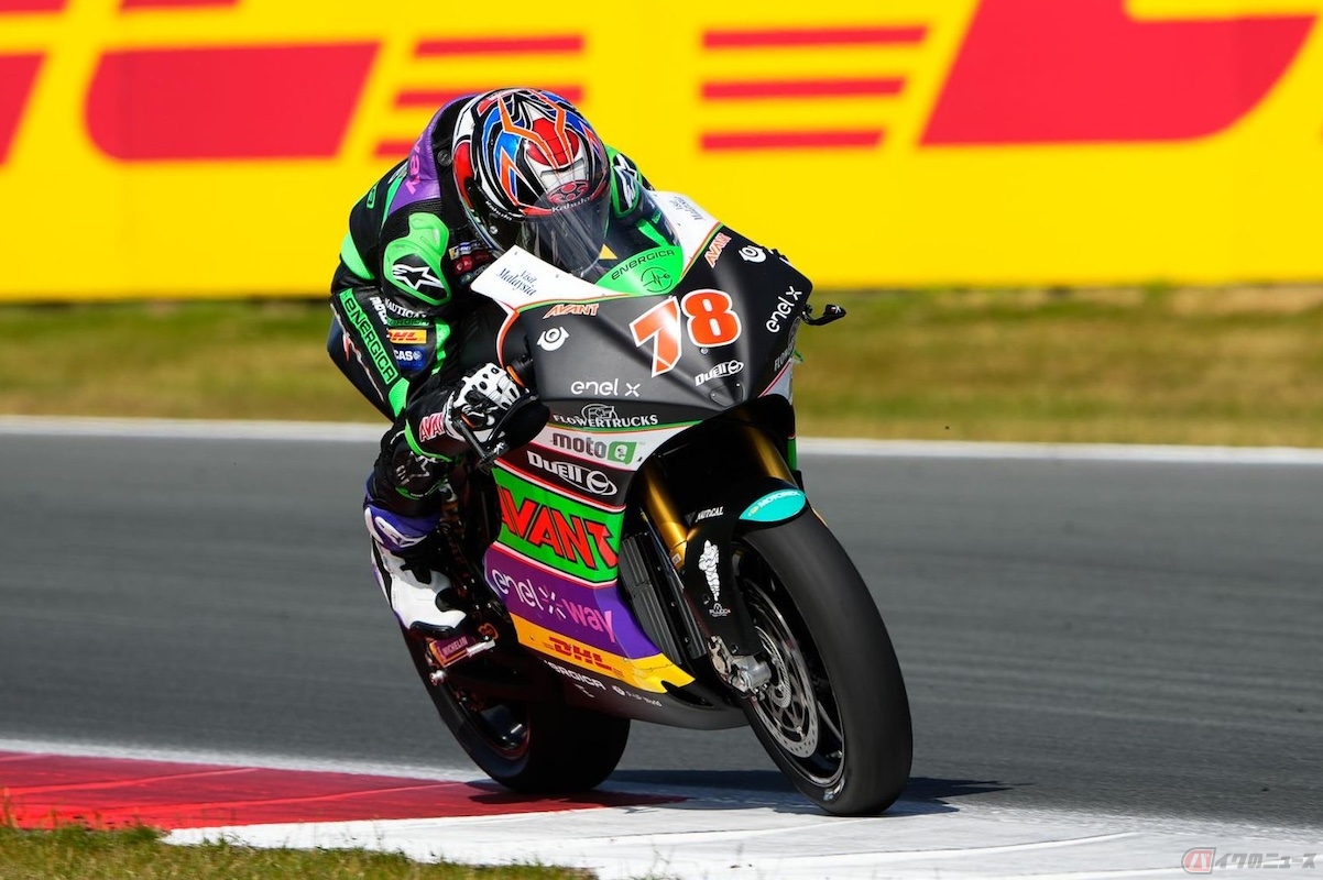 2021年シーズンからMotoEクラスでは再生タイヤが使われている