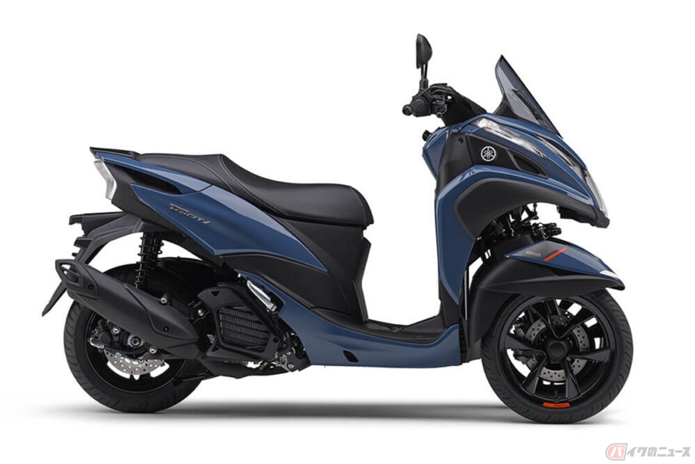 ヤマハ「トリシティ125／155」 新型フレームの採用で上質な乗り心地を