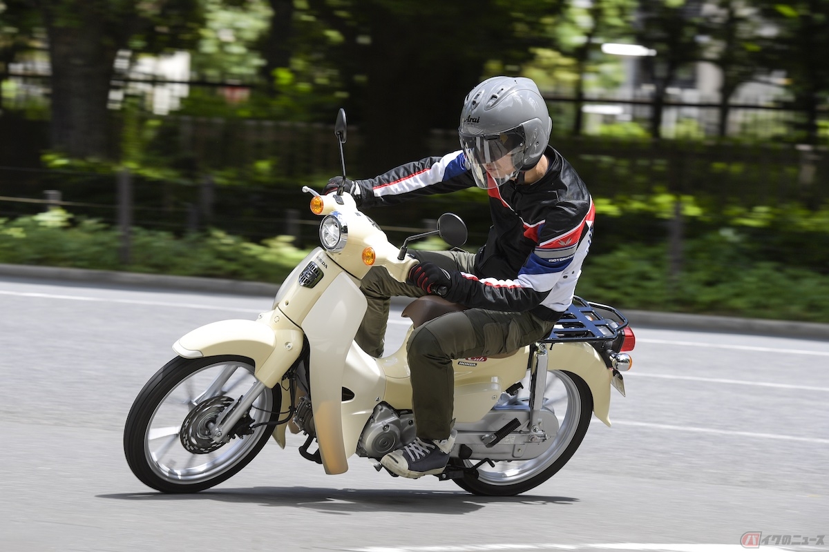 ホンダのバイクでも屈指の人気を誇る「スーパーカブ110」