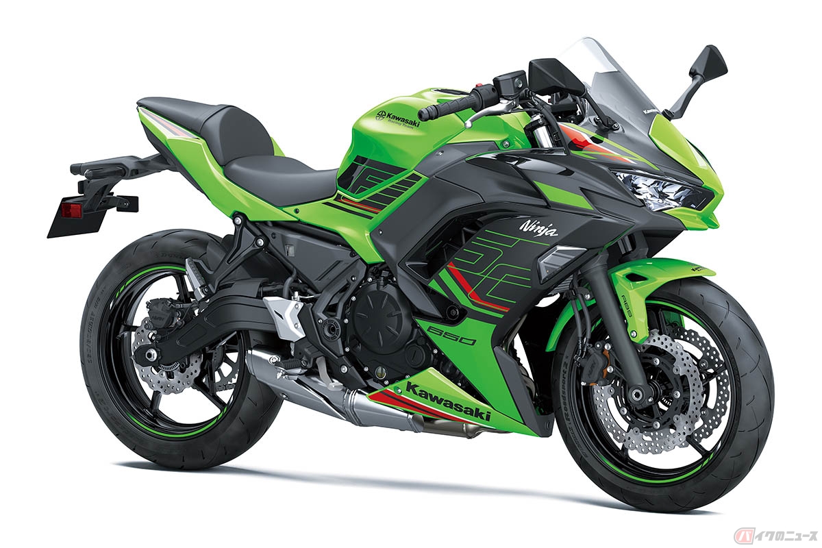 カワサキ「Ninja650」2023年モデル(KRT EDITION)