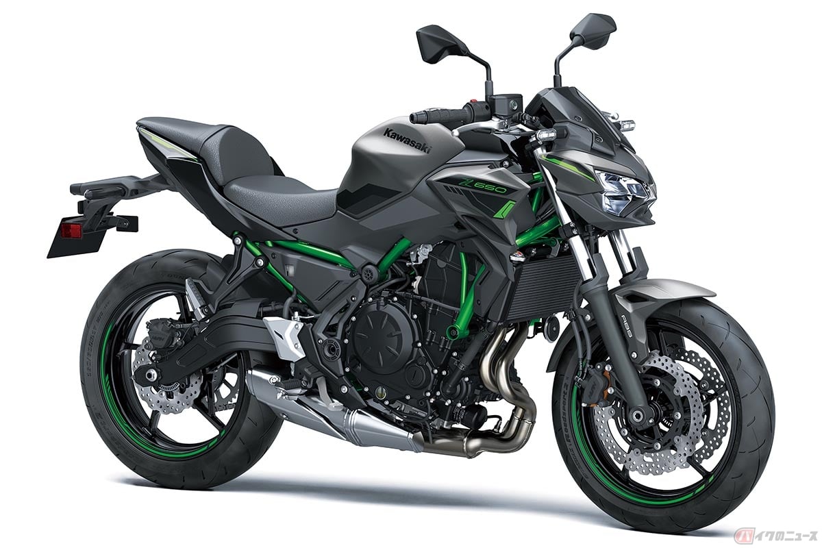 カワサキ「Z650」2023年モデル