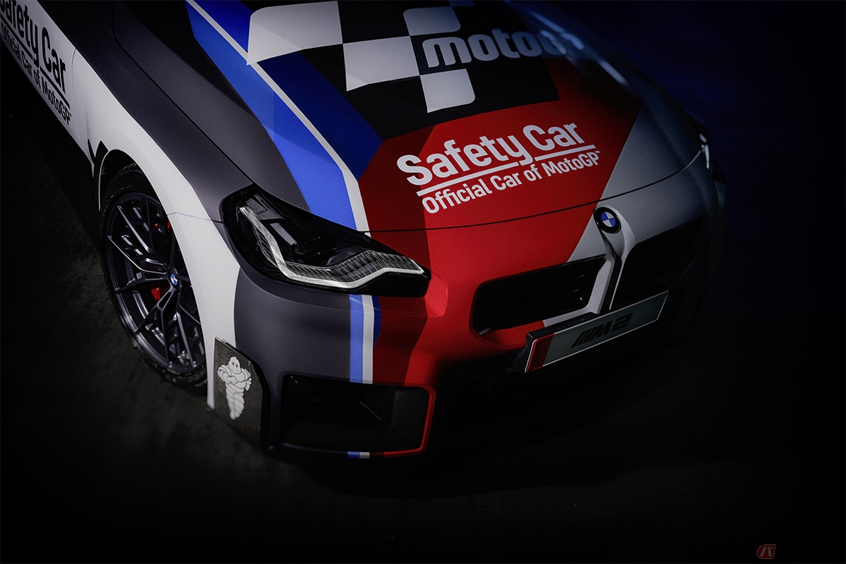 今季MotoGPに導入されたBMW 新型「M2」ベースのセーフティーカー