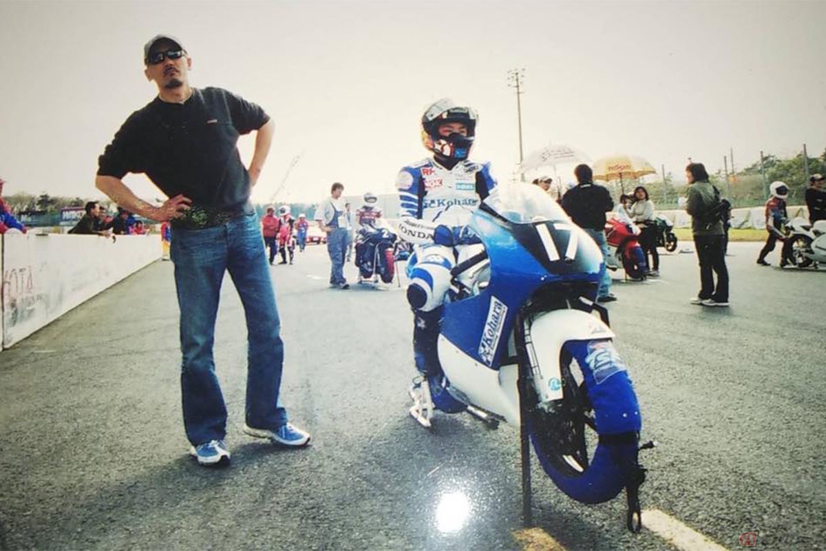 当時では史上最年少でMFJロードレース国際ライセンスを取得した濱原颯道(はまはらそーどー)選手