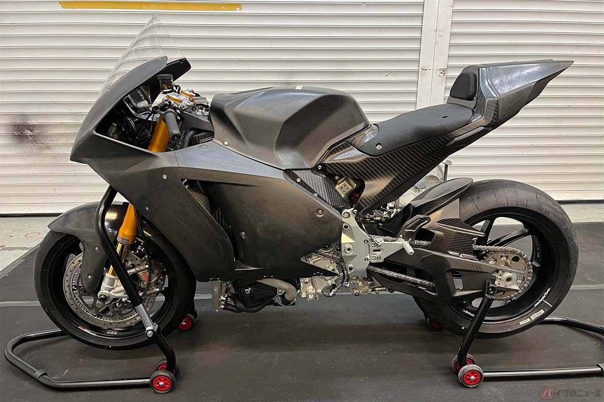 ドゥカティがMotoEレース専用マシンとして開発した「V21L」