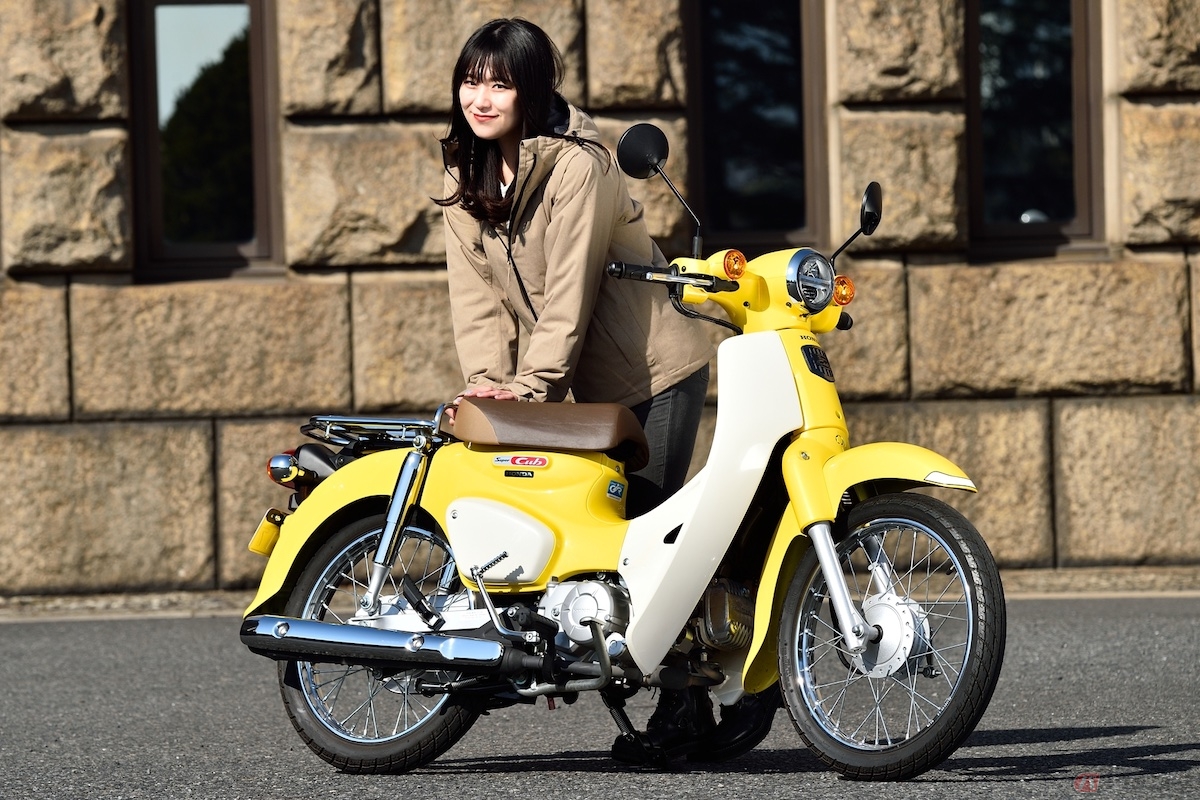 通勤や買い物、ツーリングまであらゆる用途で活躍できるホンダの「スーパーカブ110」