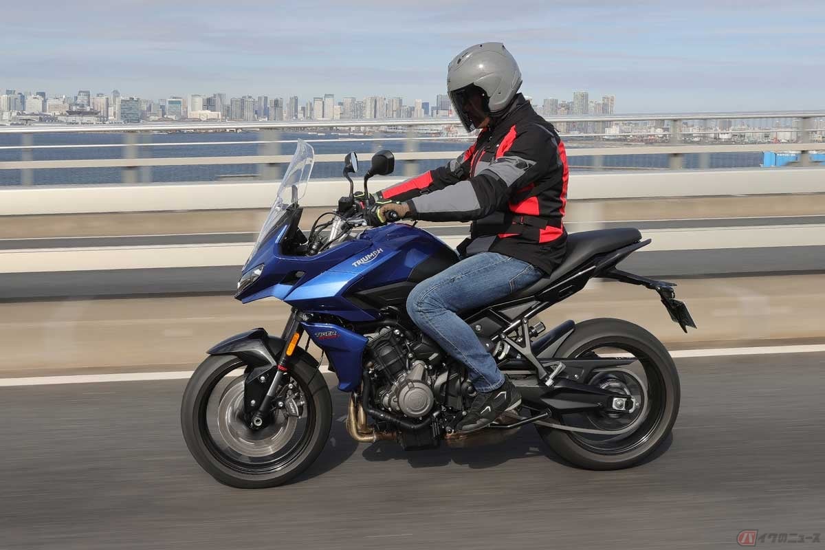 The 燃費 手が届きそうな ちょっと気になる輸入車 トライアンフ新型 タイガースポーツ660 を実走計測 バイクのニュース The 燃費 手が届きそうな ちょっと気になる輸入車 トライアンフ新型 タイガースポーツ660 を実走計測 バイクのニュース