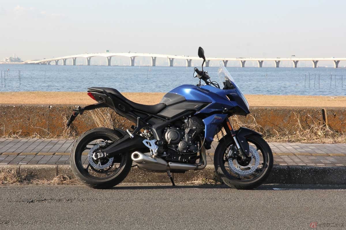 ツーリング想定のthe「燃費」計測ルートを走り終え、ゴール地点の千葉県木更津エリアに到着