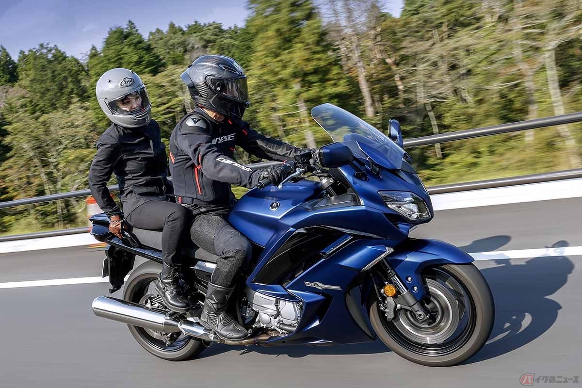 タンデムのパッセンジャーはバイク酔いの可能性がある