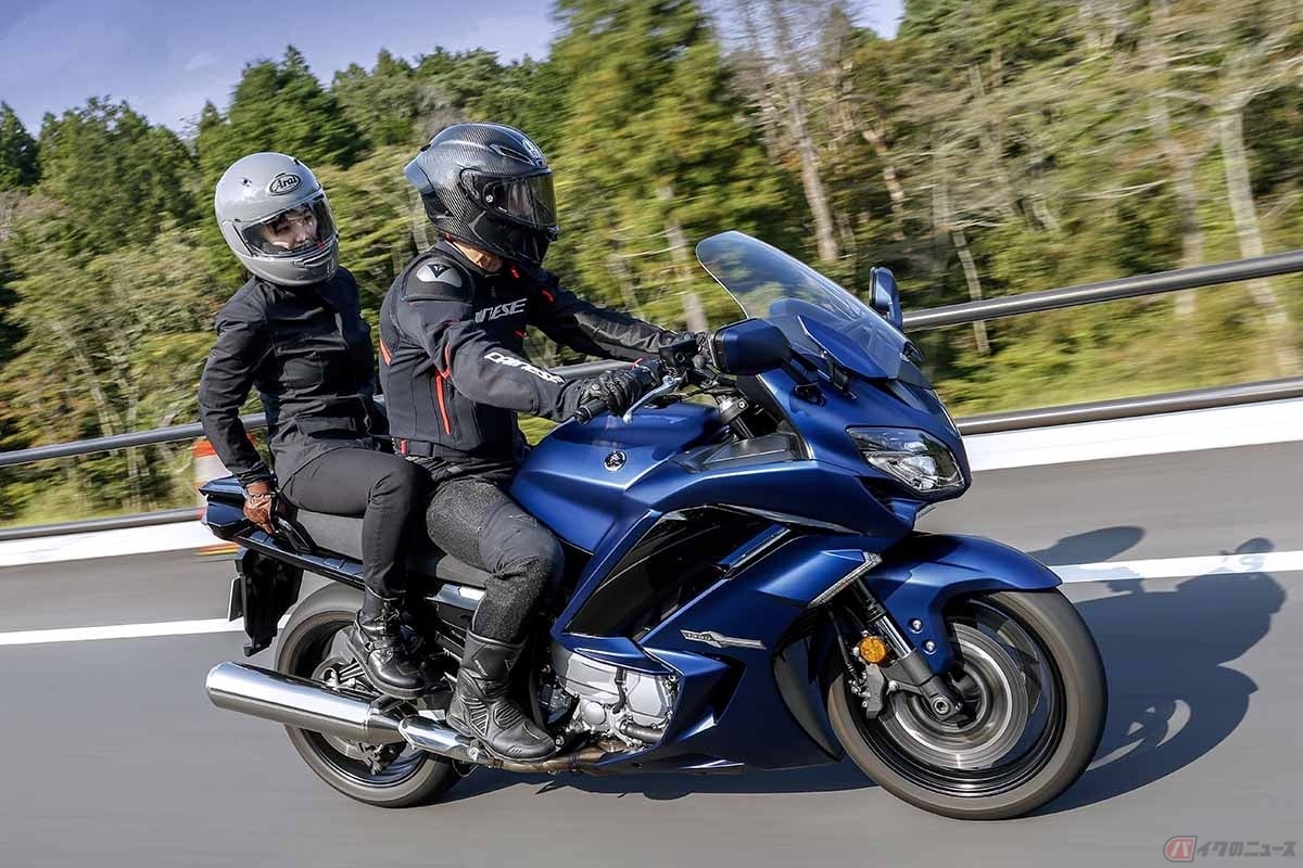 タンデムのパッセンジャーはバイク酔いの可能性がある
