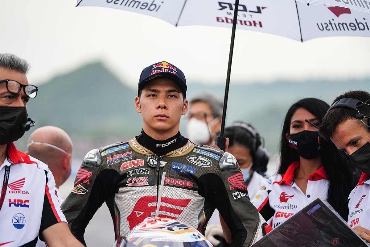 決勝レースはマルク・マルケス選手が欠場したことで23番グリッドからスタート