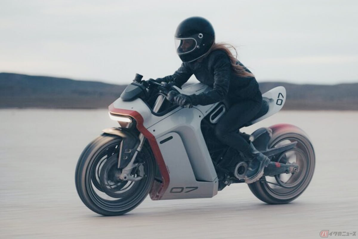 Zero Motorcycles✕HUGE Designによるコンセプトバイク「SR-X」