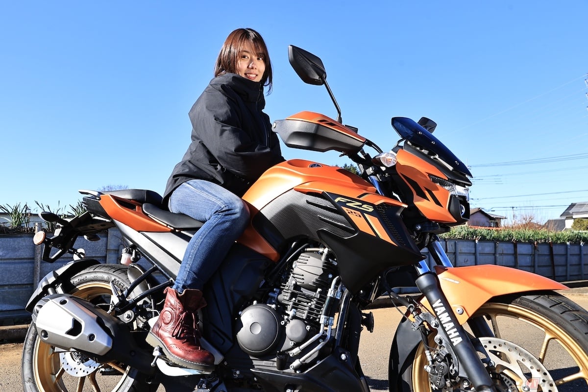 小野木里奈!ヤマハ『FZS25 ABS』に試乗します