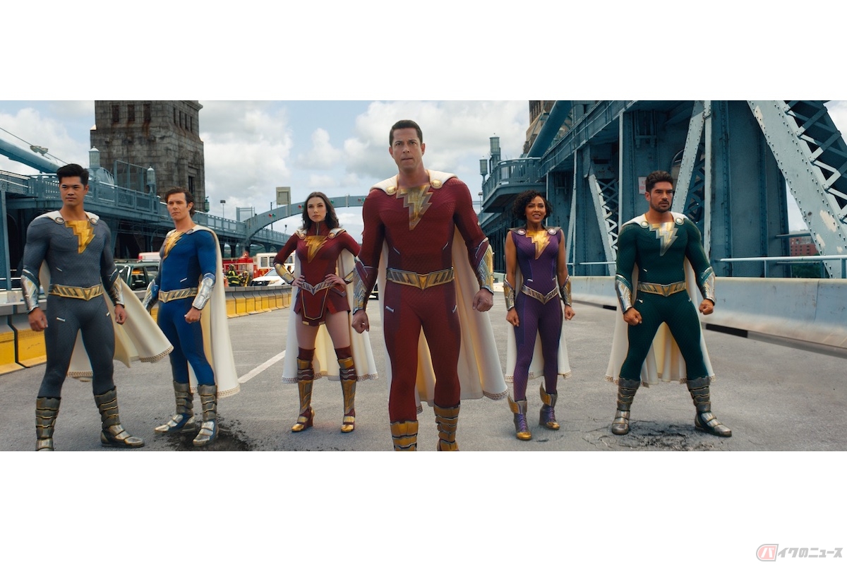 『シャザム!〜神々の怒り〜』(c) 2023 Warner Bros. Ent. All Rights Reserved TM & (c) DC Comics