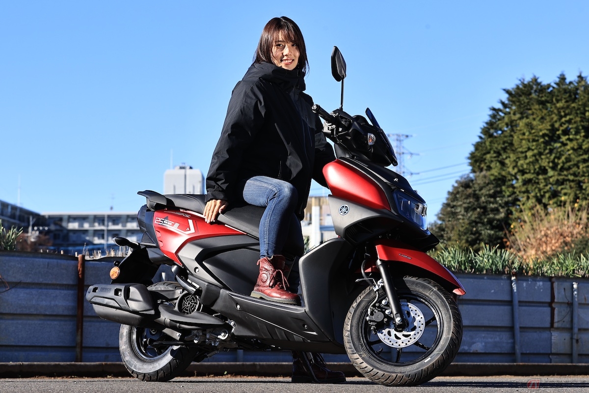 車両価格22万4000円(税込)のシグナス 125 RAY ZR HYBRIDは手頃な金額設定も魅力