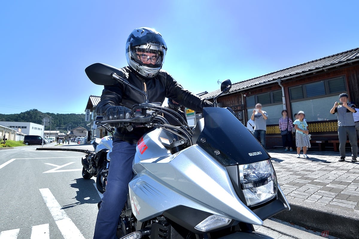 KATANAに乗るスズキ自動車の鈴木俊宏社長
