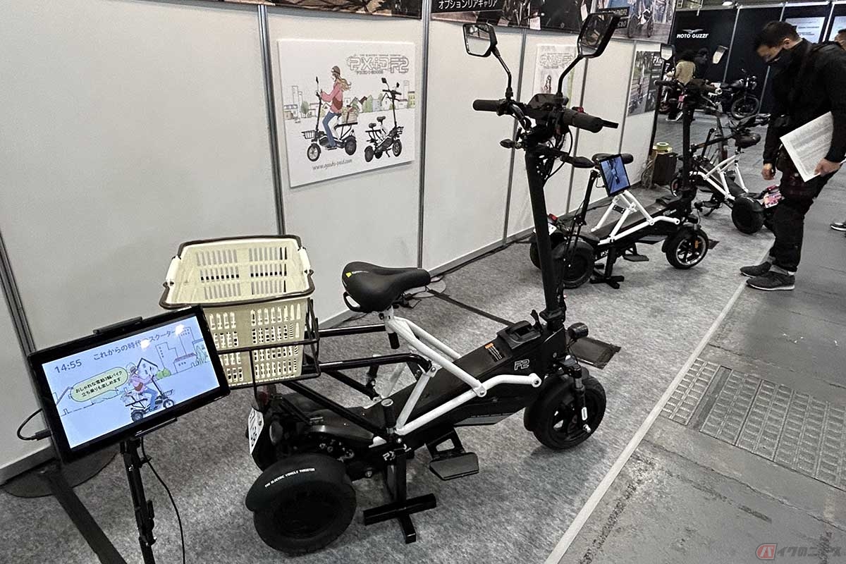 折り畳み式電動スリーター「PXiD-F2」オプション装着車