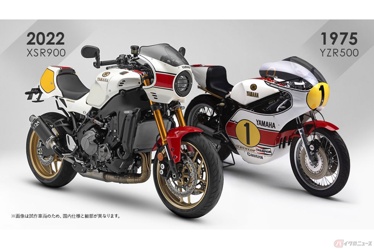 ヤマハ「XSR900」用「Authentic Sports Blood line外装セット」