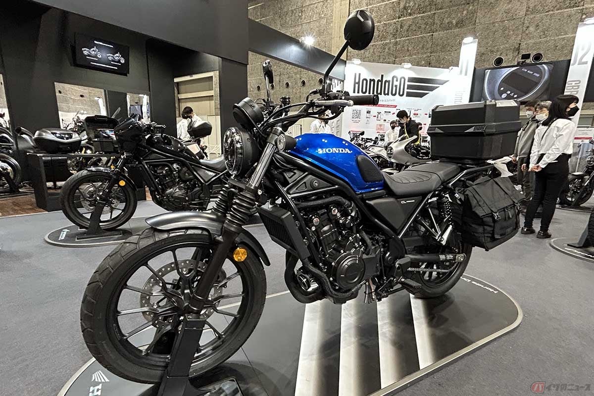 ホンダ「CL250」純正アクセサリー装着車「Tour Style(ツアースタイル)」