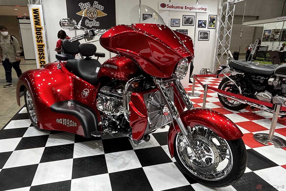 V8エンジン搭載のBOSS HOSS「383 Gangsta TRIKE」