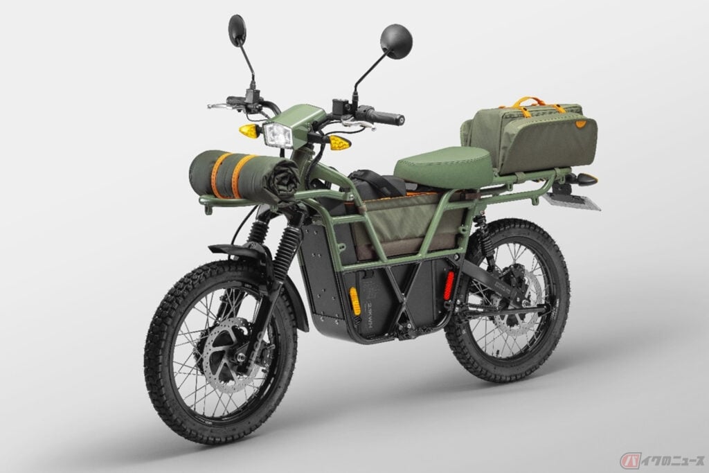 全輪駆動の電動バイクUBCO「2X2 Special Edition」