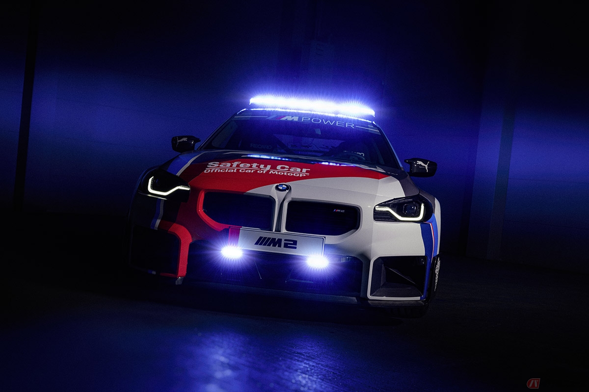 今季MotoGPに導入されたBMW 新型「M2」ベースのセーフティーカー