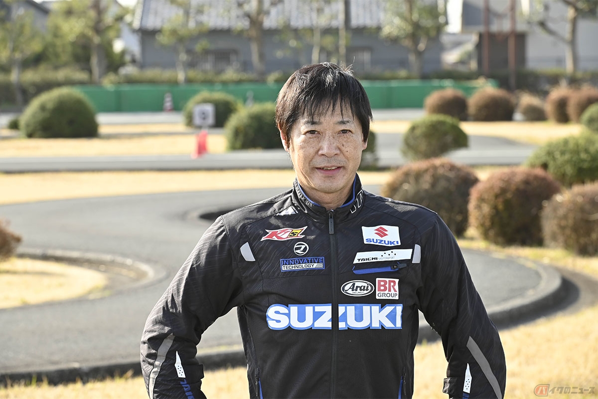 2年連続ロードレース世界耐久選手権チャンピオンの実績を誇るスクールマスター 北川 圭一氏