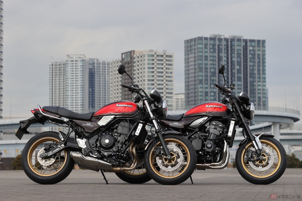 『Z650RS』と『Z900RS』に「Z」シリーズの生誕50周年記念モデルを設定