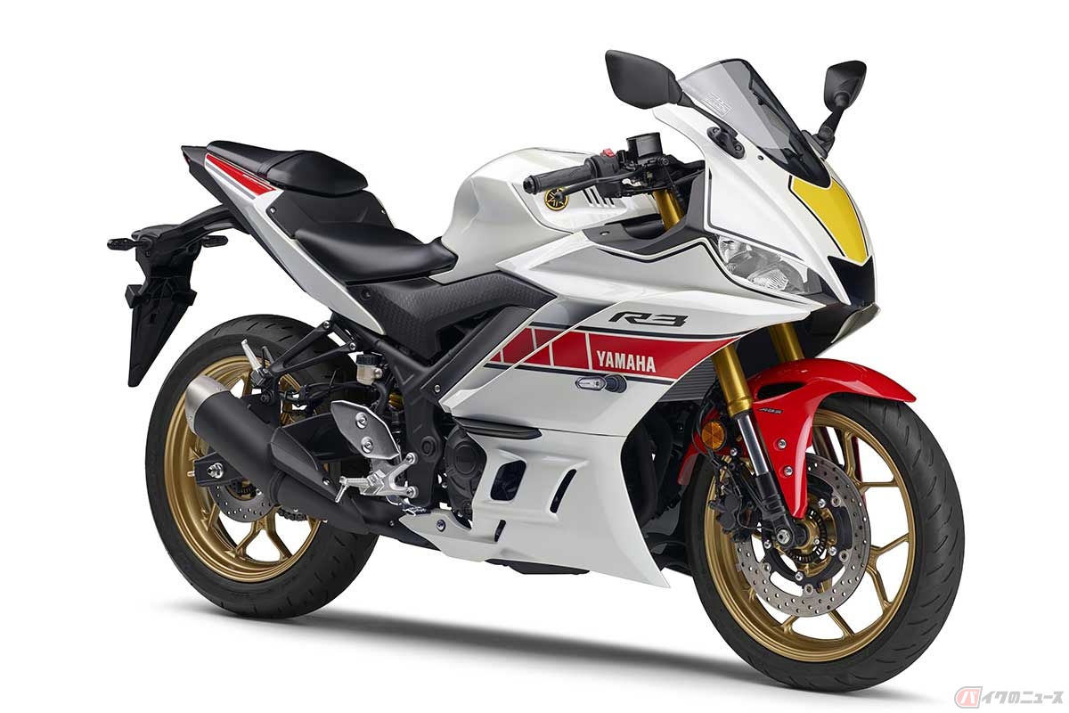 ヤマハ限定モデル「YZF-R3 ABS WGP 60th Anniversary」