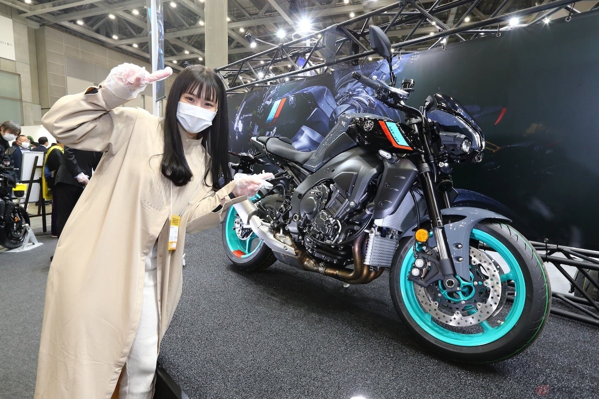 跨がれなかったけど「MT-10」も展示されていたよ