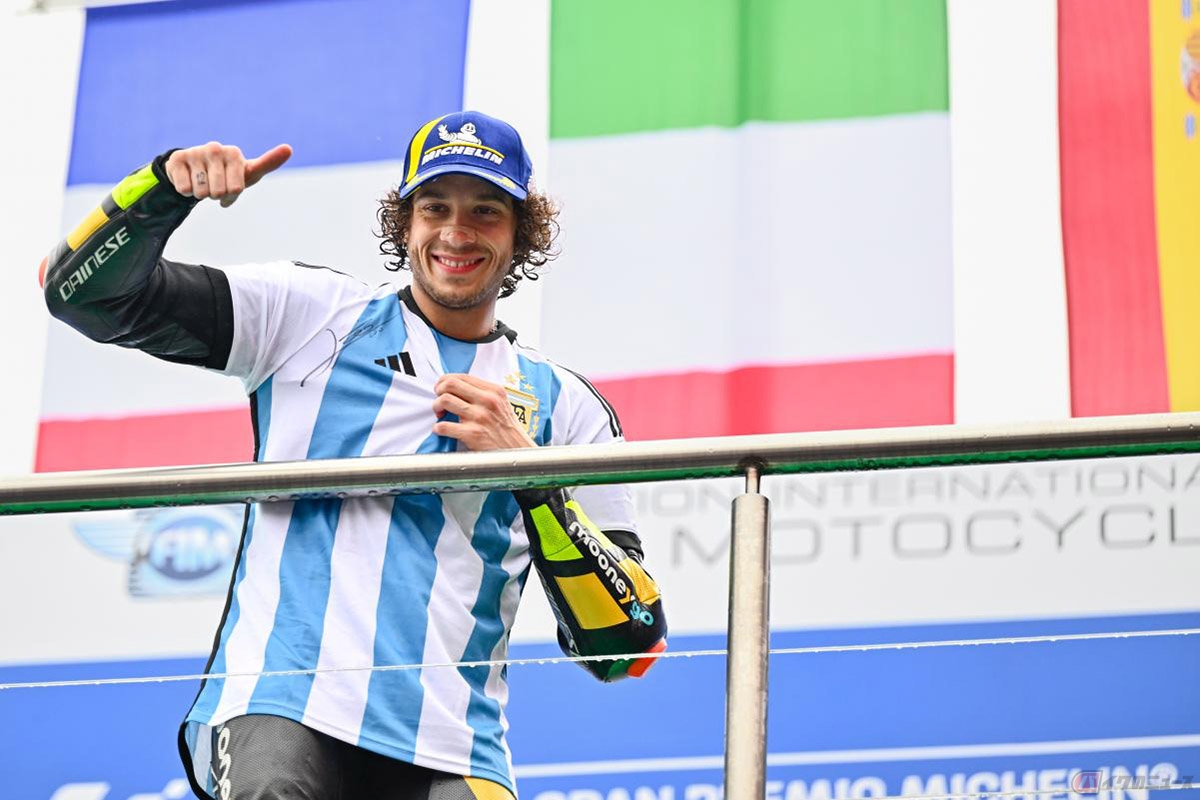 マルコ・ベゼッチ選手(ムーニーVR46レーシング・チーム)