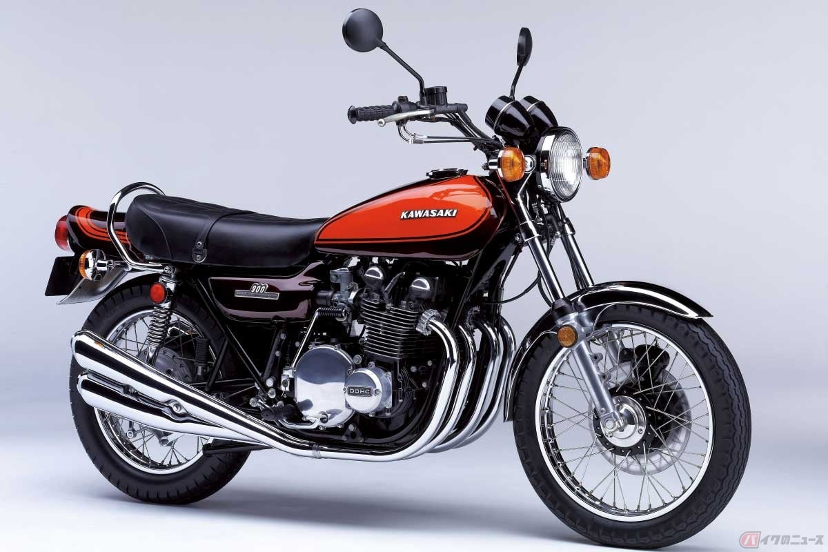 1972年に発売されたカワサキ「900 SUPER4」は、車名よりも型式「Z1」(ゼットワン)で呼ばれる方が一般的