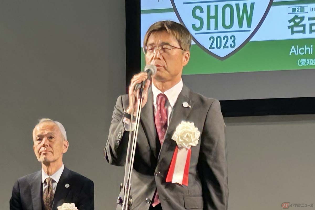 名古屋モーターサイクルショー実行委員長 恒成 秀洋さん