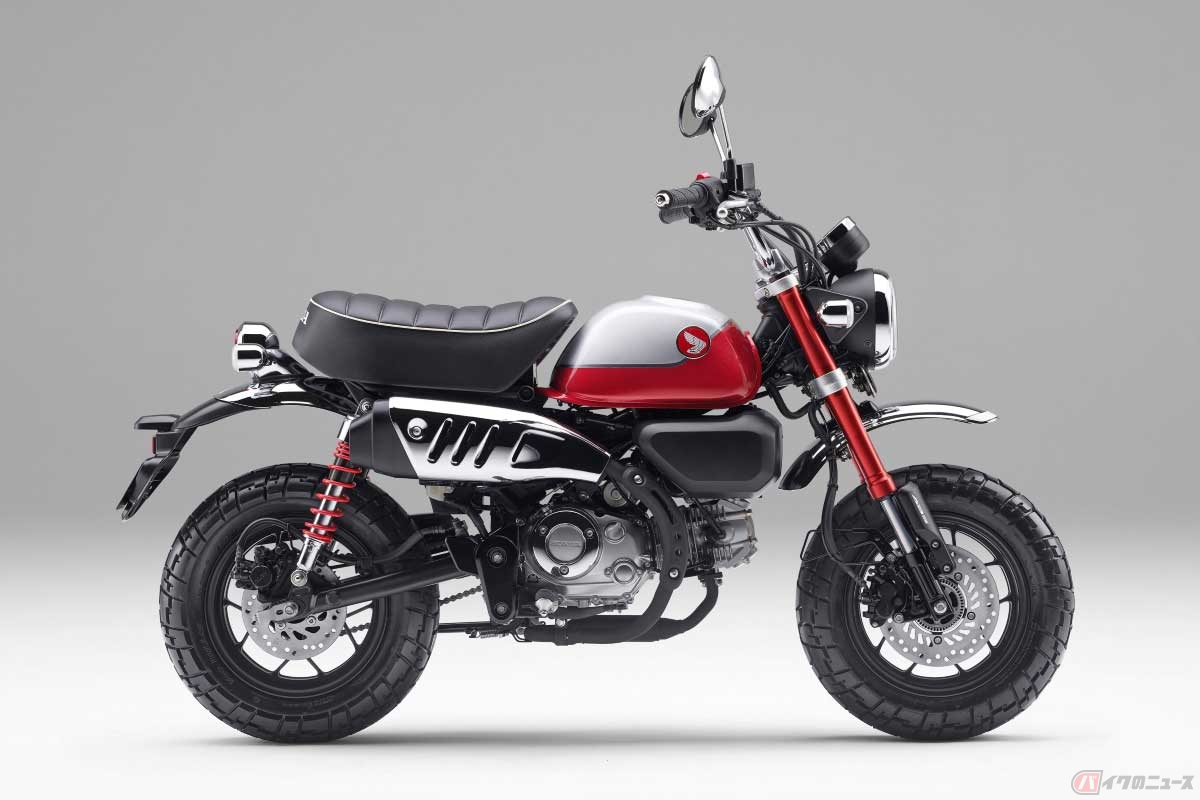 ホンダ「モンキー125」の軸間距離は1145mm