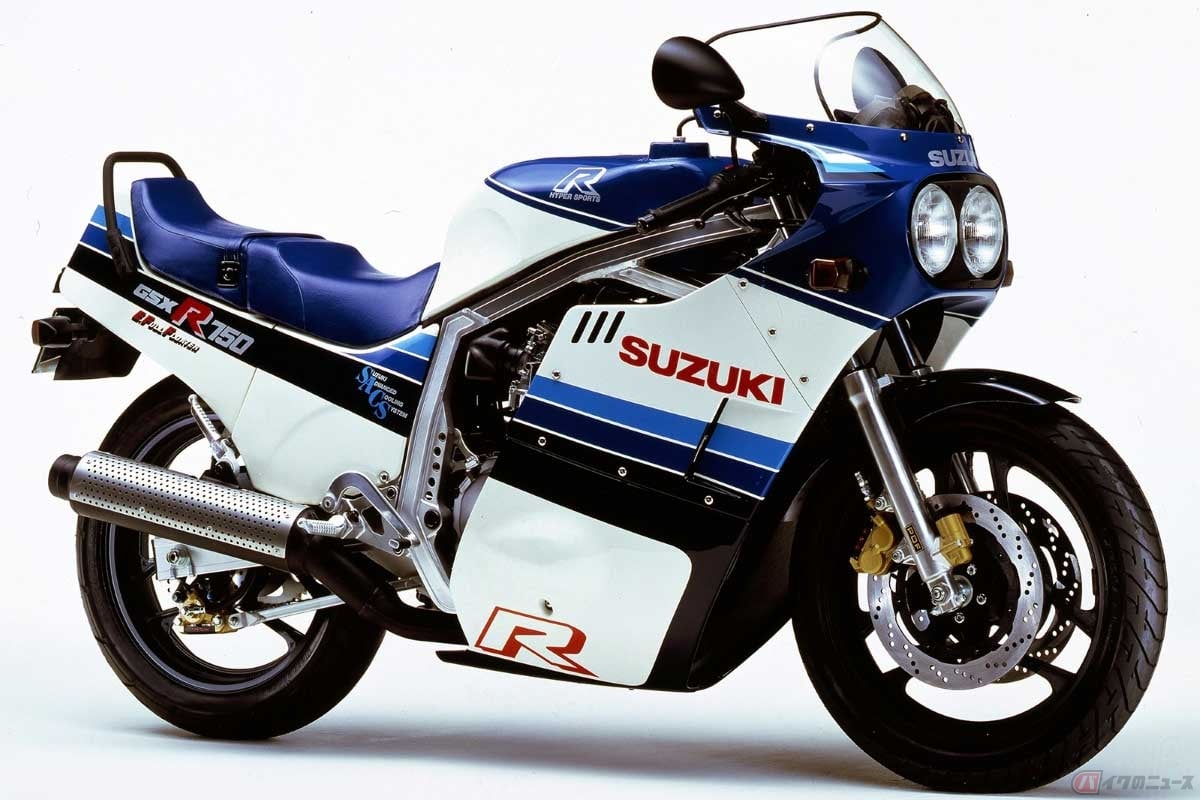 スズキ「GSX-R750」(1985年)車両重量(乾燥重量):179kg