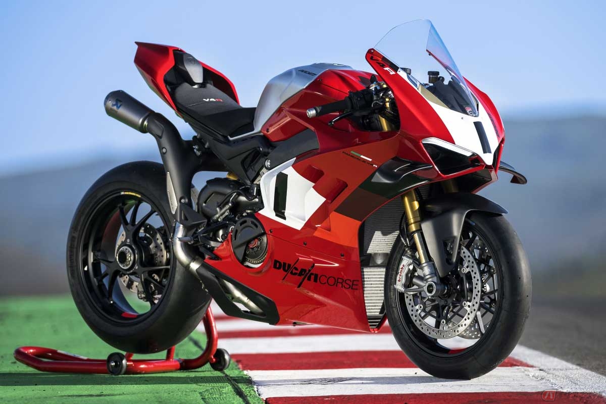 ドゥカティ「Panigale V4R」車両重量：193.5kg／乾燥重量：172kg