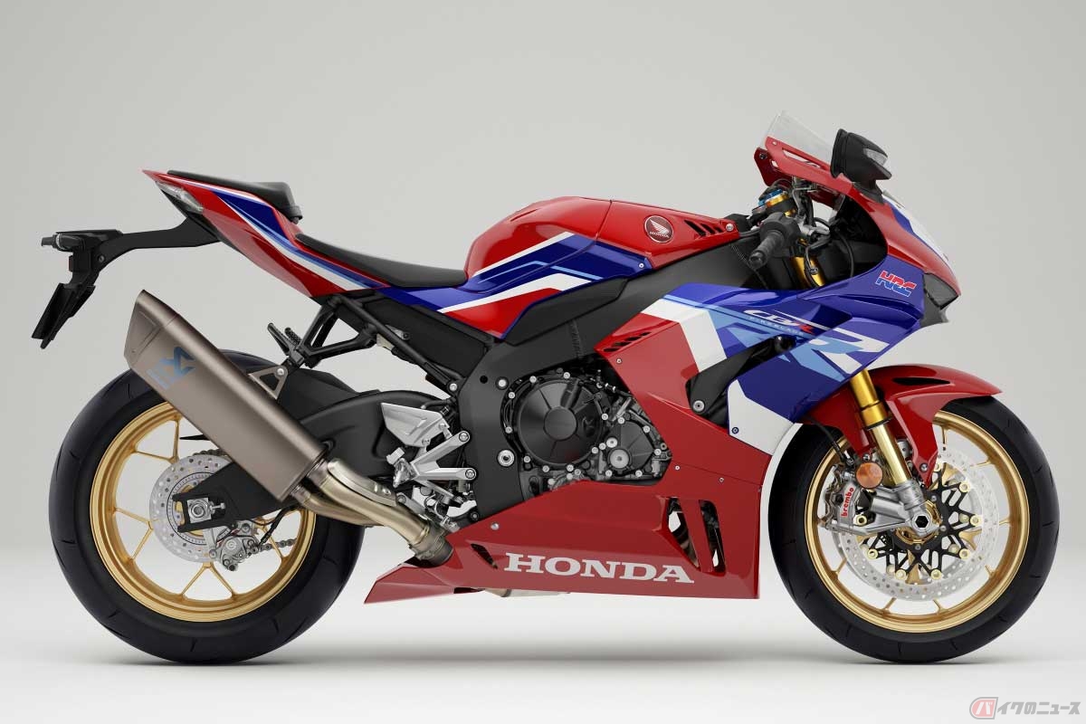 ホンダのスーパースポーツモデル「CBR1000RR-R FIREBLADE」の乗車定員は2名