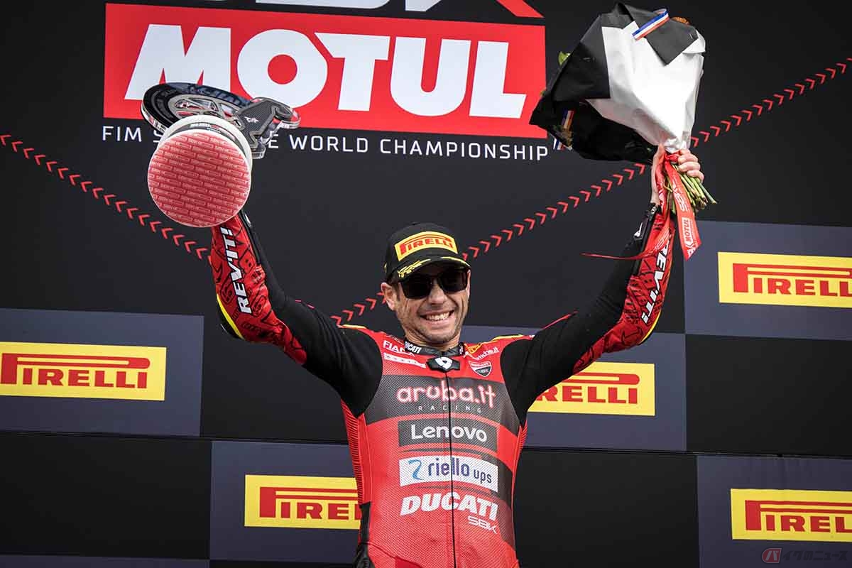アルバロ・バウティスタ選手(Aruba.it Racing–Ducati)