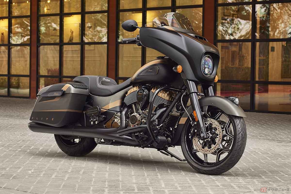 世界限定175台のインディアンモーターサイクル「Chieftain Elite(チーフテンエリート)」