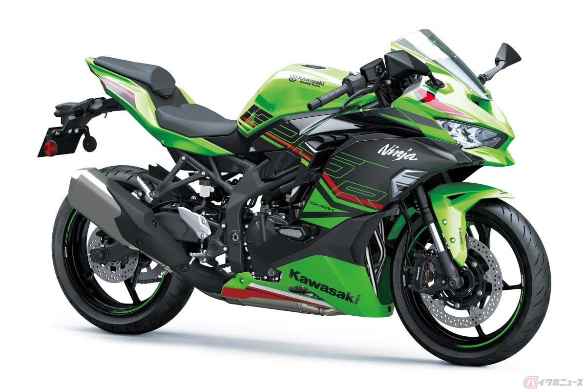 カワサキ「Ninja ZX-25R」定地燃費値:24.6km/L、WMTCモード値:18.7km/L