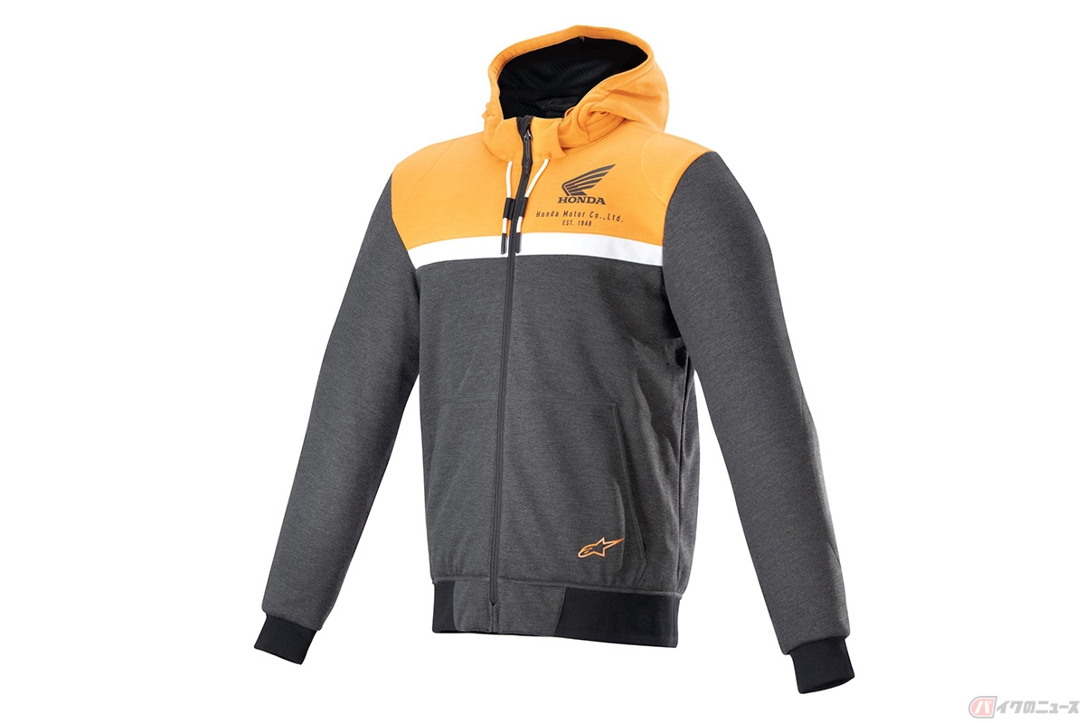 ホンダ CHROME STREET HOODIE:DESIGNED FOR THE URBAN COMMUTE