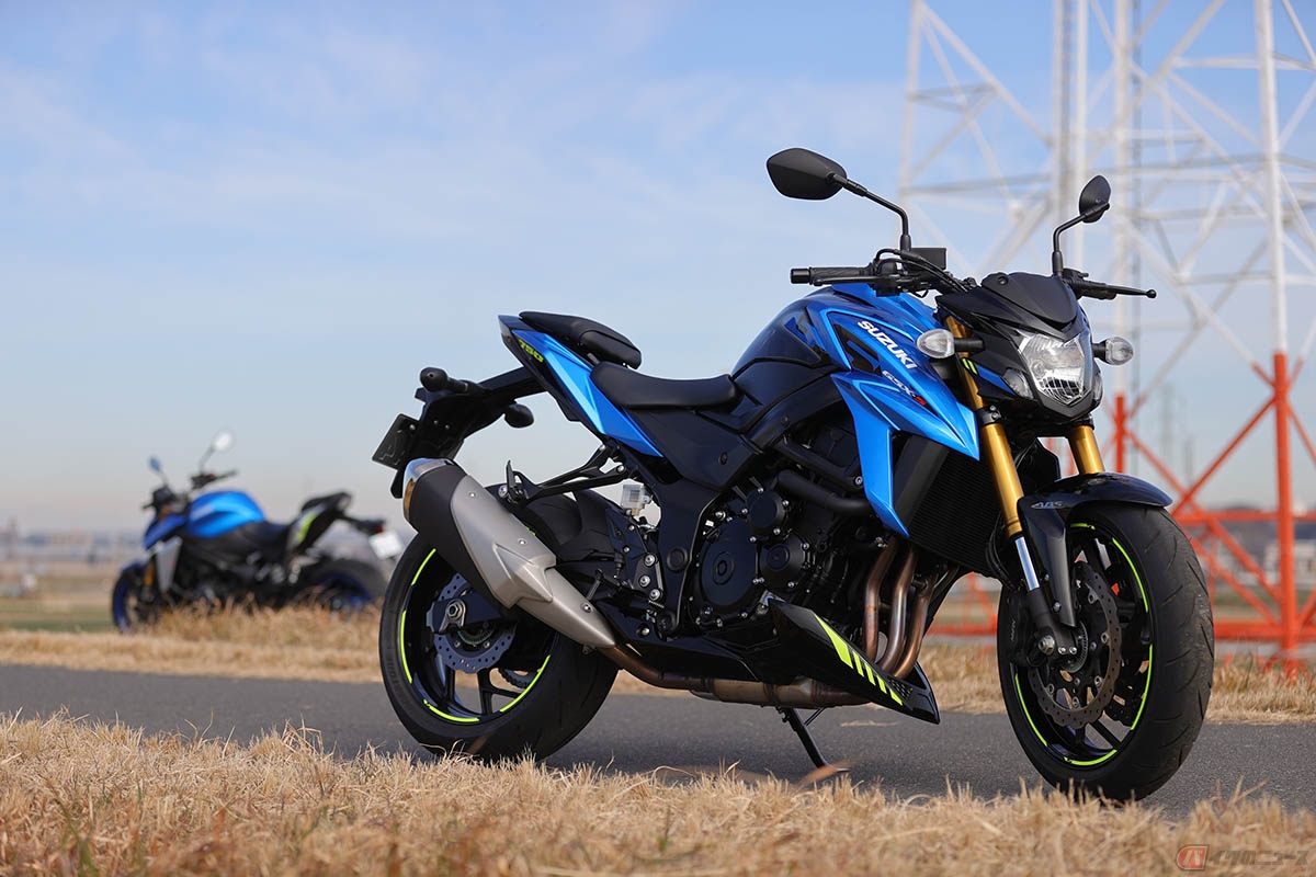 ABSが搭載されたスズキ「GSX-S750 ABS」