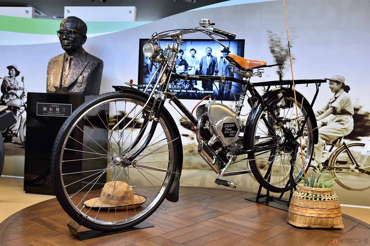 スズキ製バイクの原型ともいえる「ダイヤモンドフリー」
